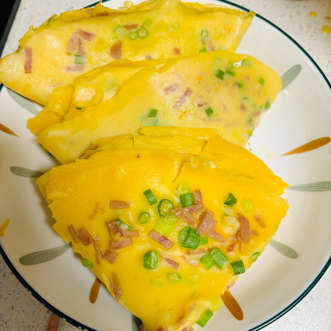 葱花蛋饼（快手营养早餐）