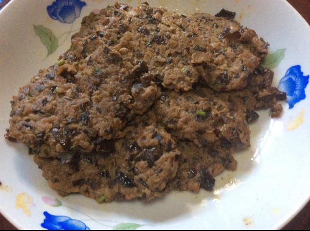 香菇小肉饼