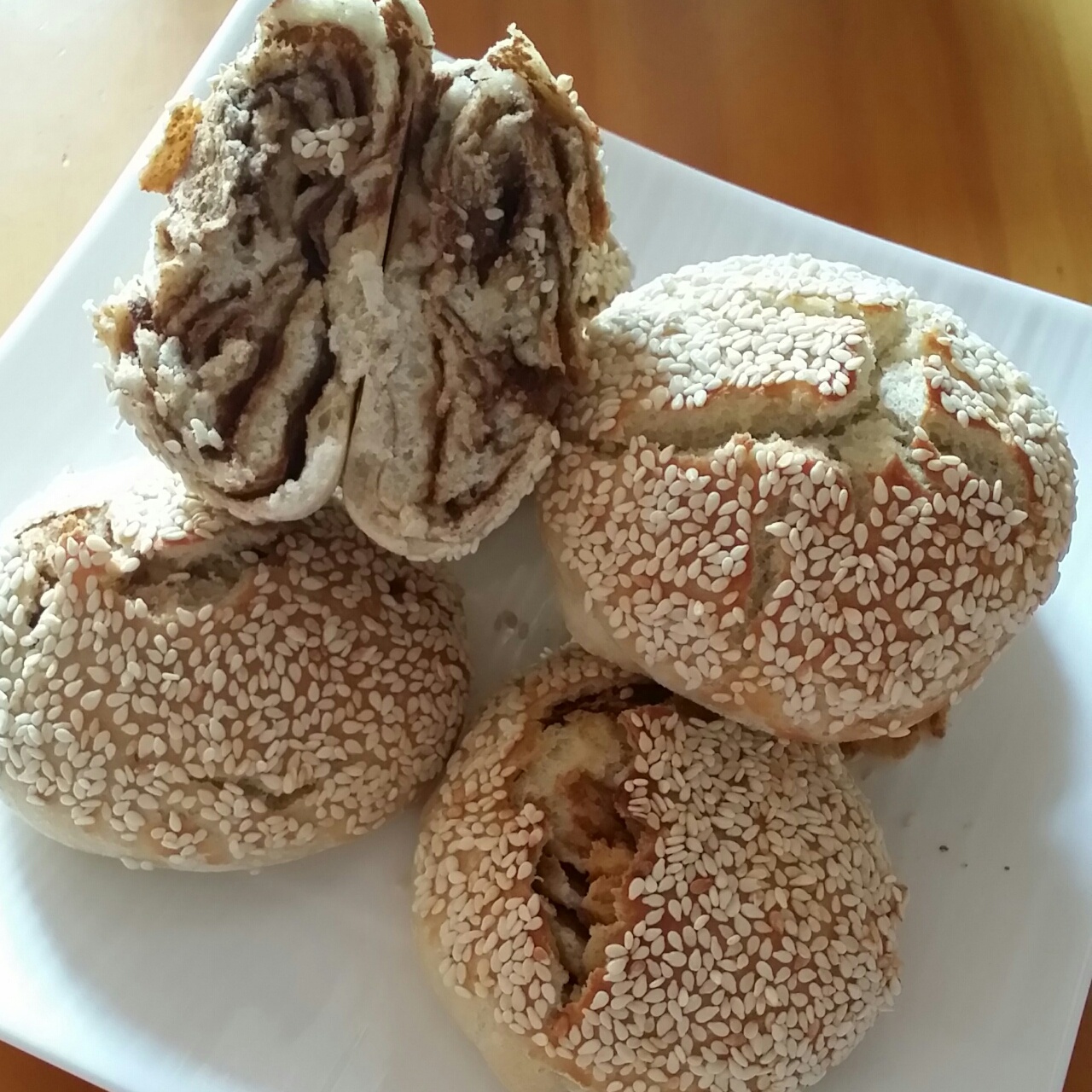 堂妈教你做麻酱烧饼