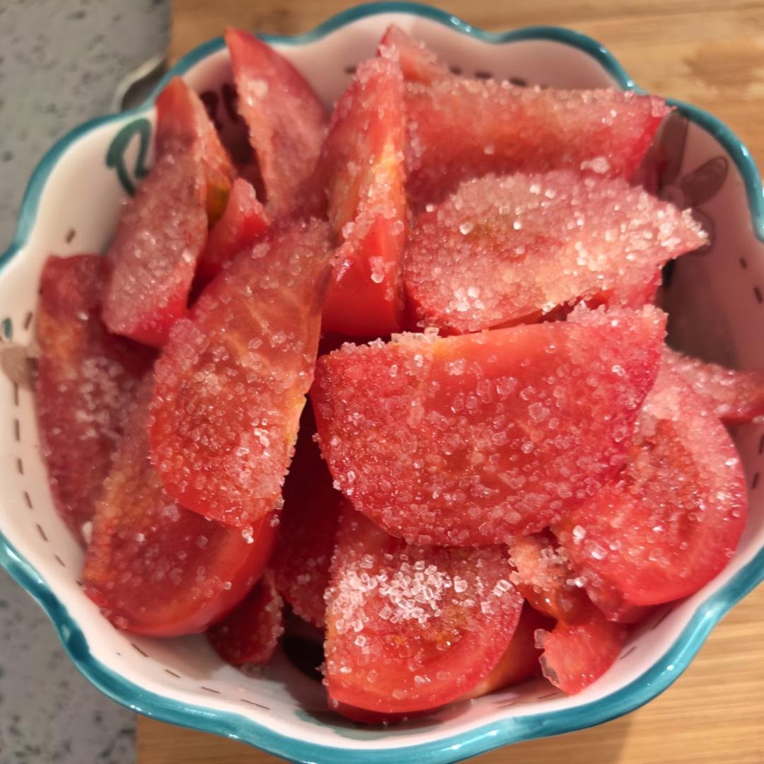 凉拌西红柿（火山飘雪）