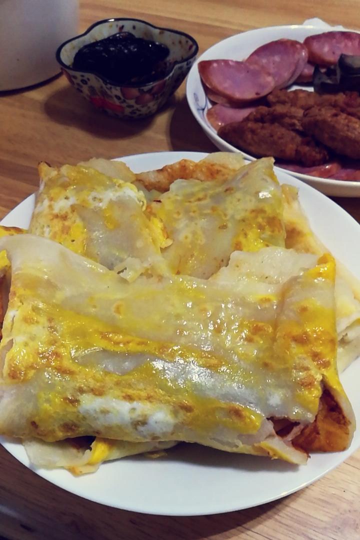 煎饼果子（电饼铛版）