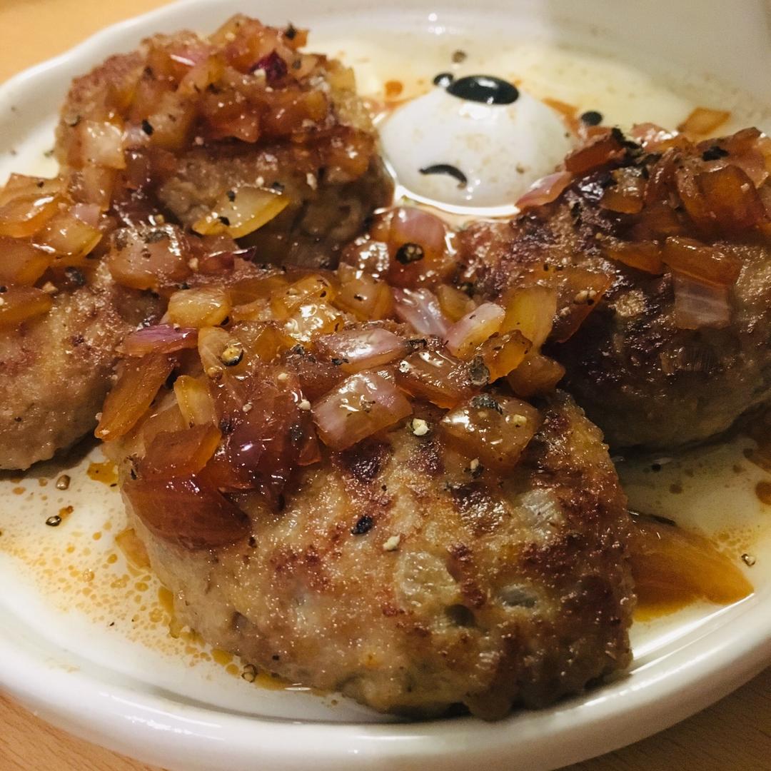 日式汉堡肉