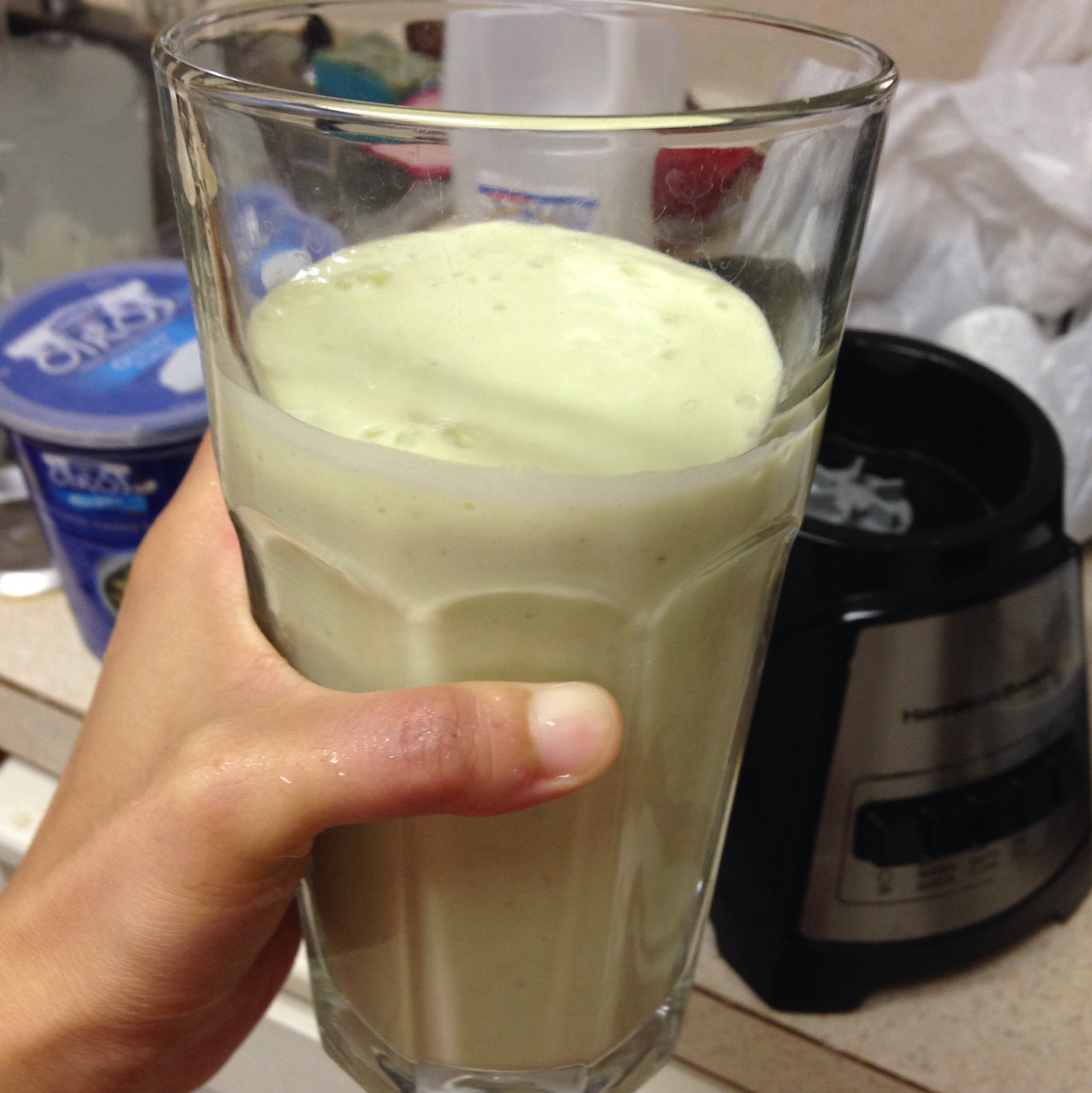 牛油果香蕉奶昔