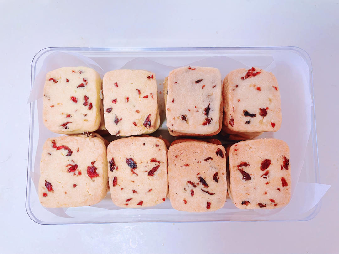 酥到骨子里蔓越梅饼干