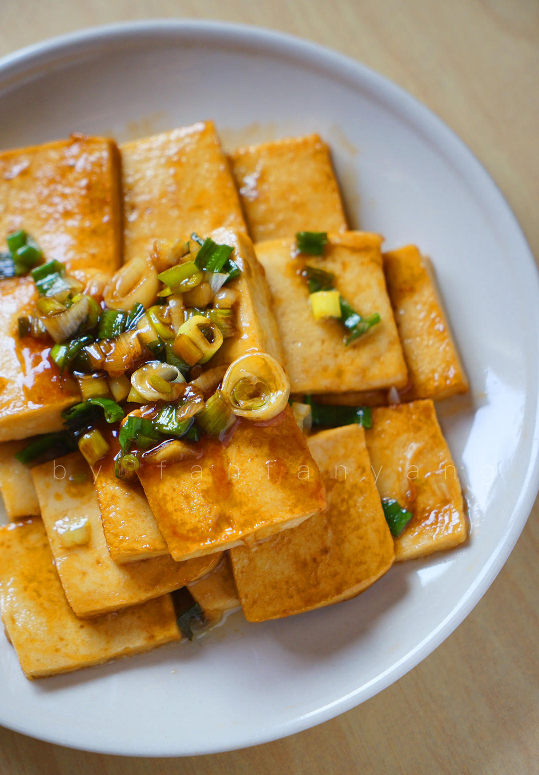 蚝油嫩豆腐 fanfanyang在魔都做的蚝油嫩豆腐 fanfanyang在魔都