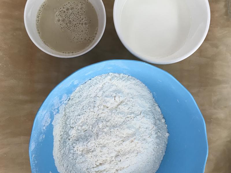 纯奶手撕吐司的做法 步骤1