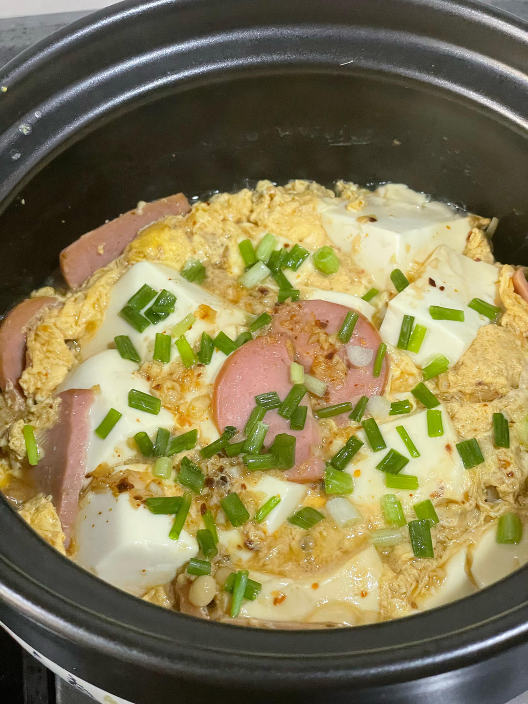 金针菇豆腐抱蛋