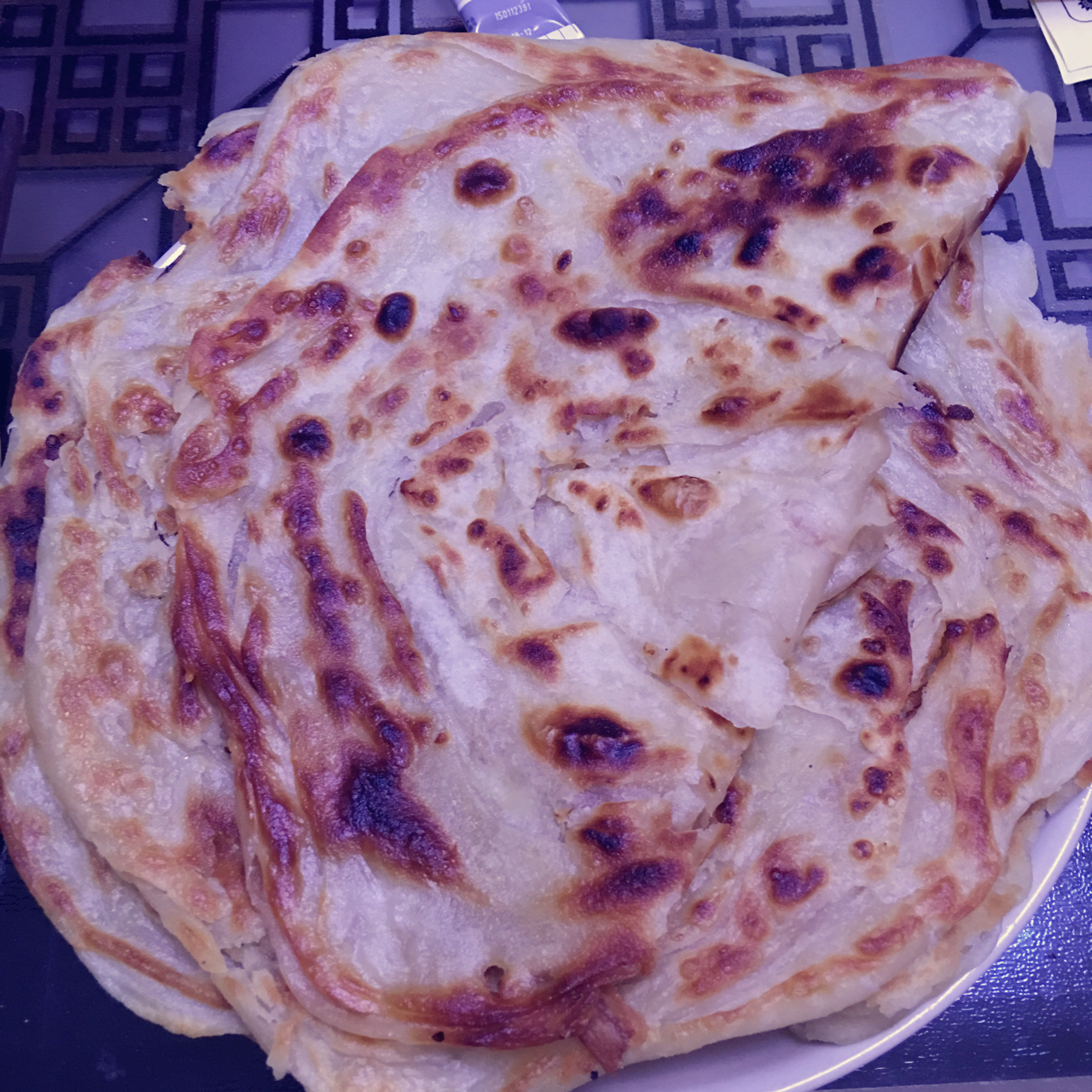 葱花手抓饼