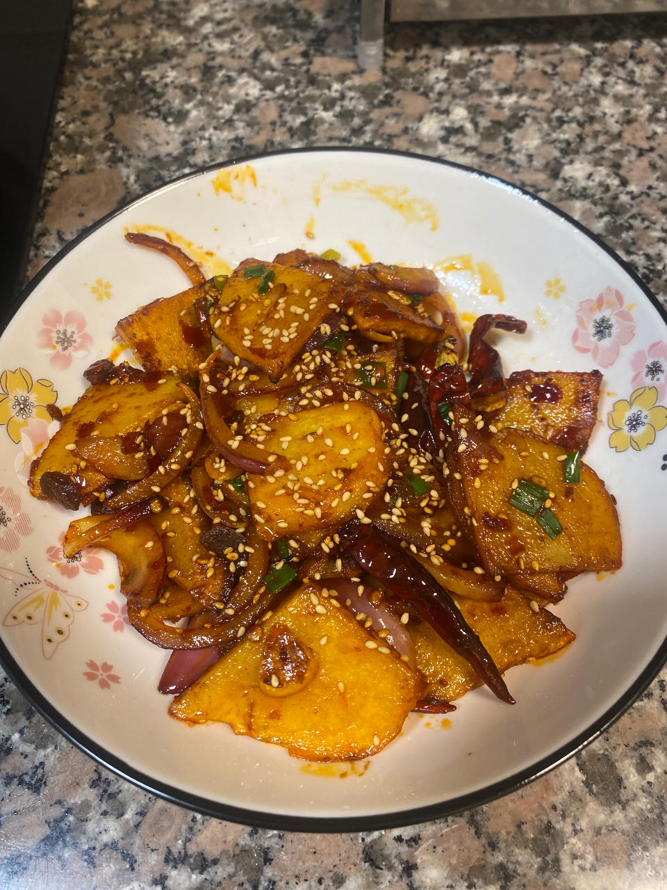干锅土豆片