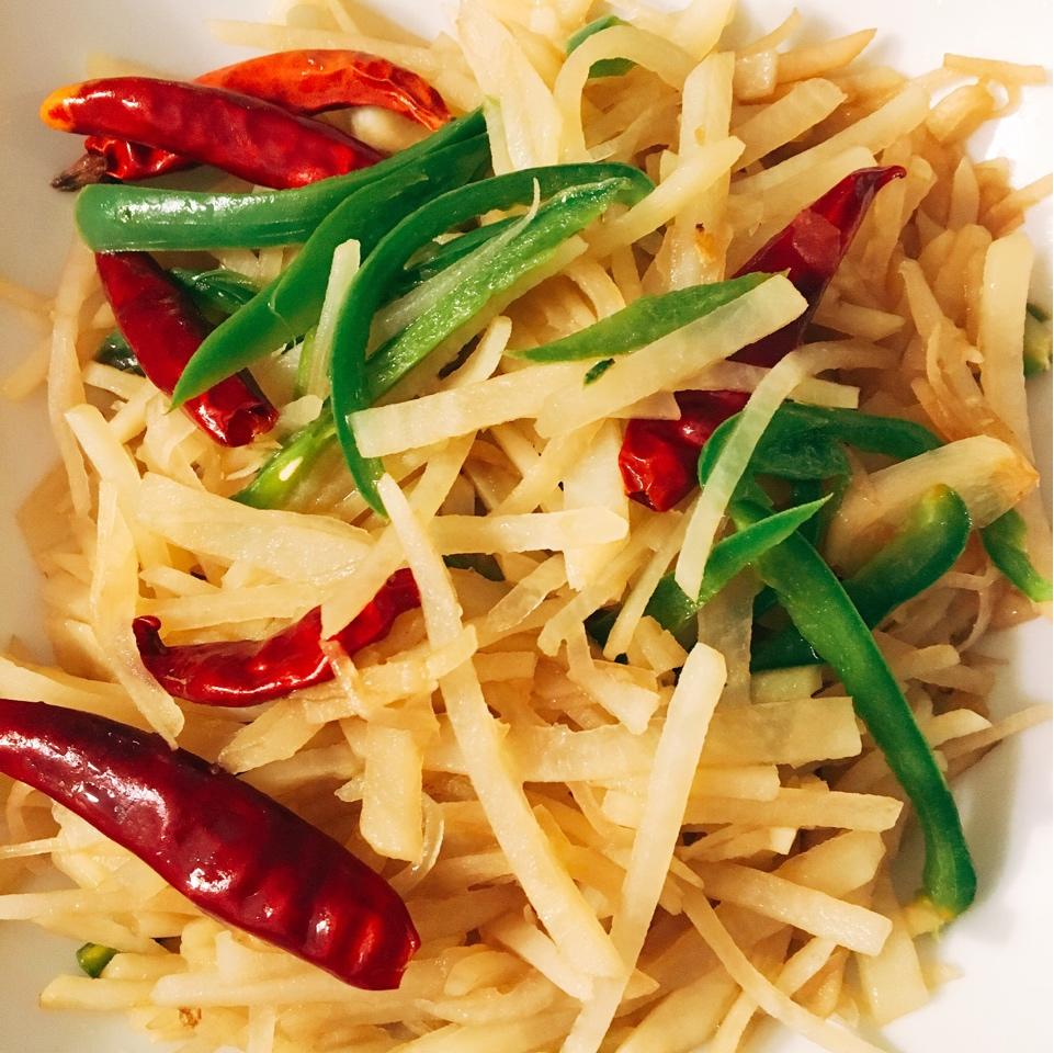 家常菜 酸辣土豆丝