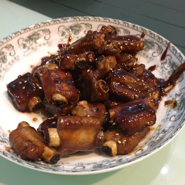 懒人版糖醋排骨