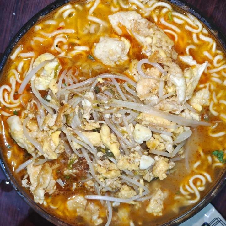 豆芽炒鸡蛋