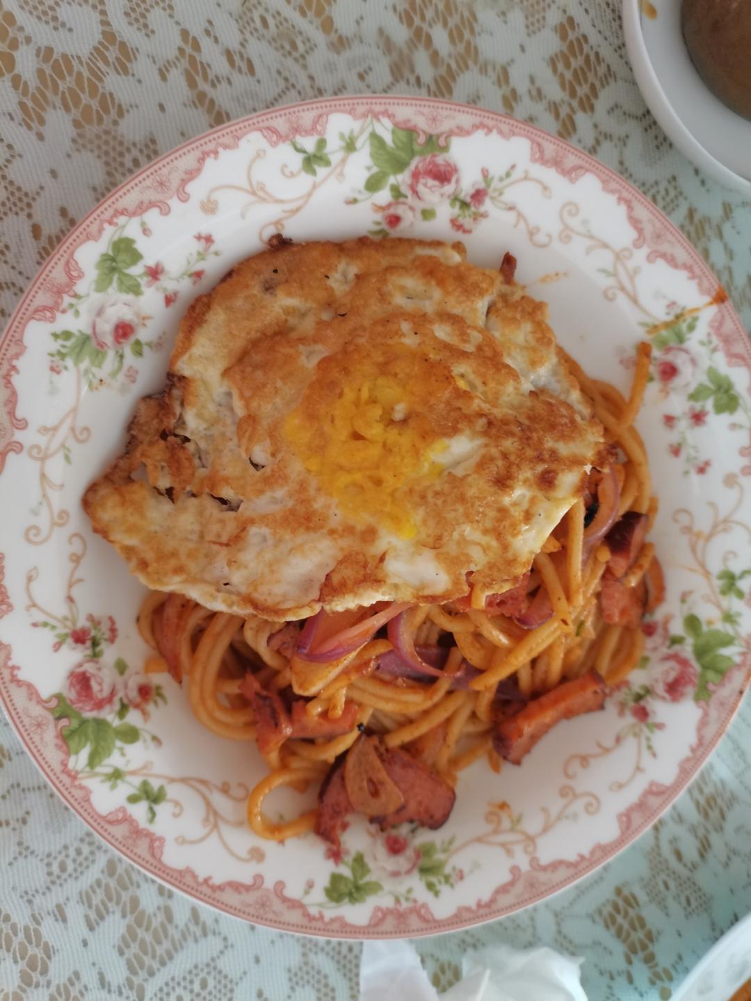 好吃到舔盘🔥那不勒斯风味意面