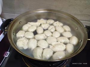 纯白菜馅素饺子的做法 步骤6