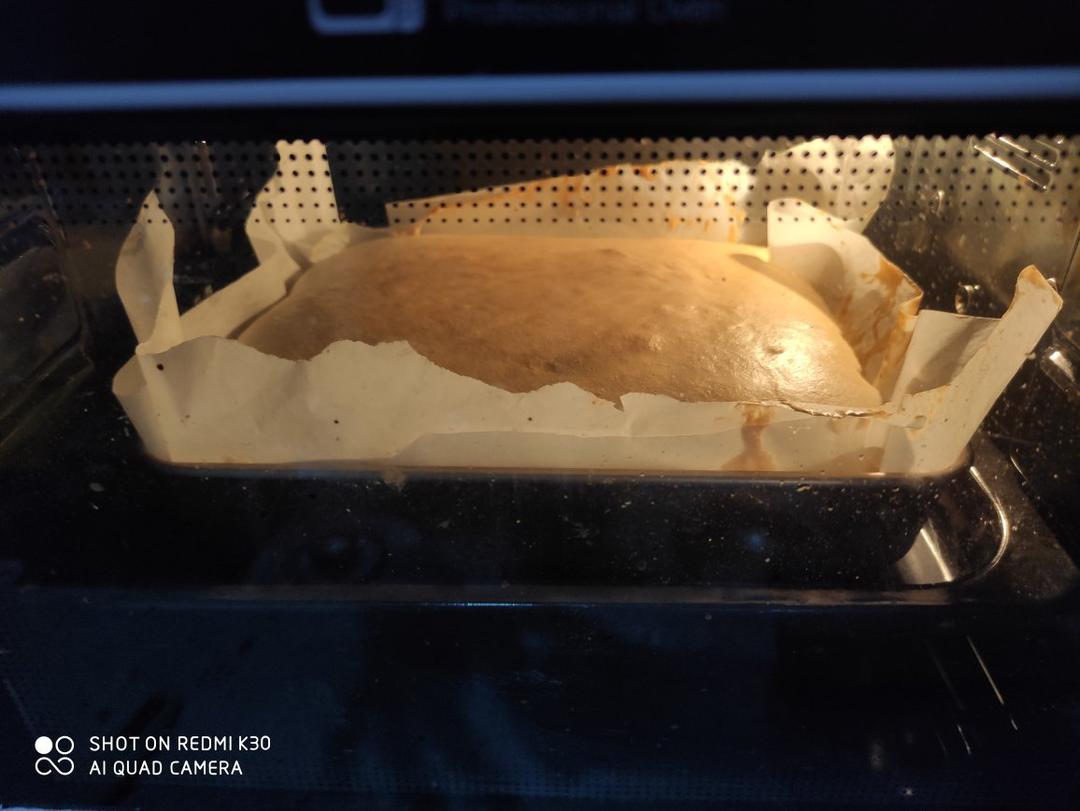 11寸松软美味古早味蛋糕，水浴法