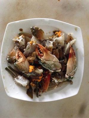 泰式椰浆咖喱蟹的做法 步骤1