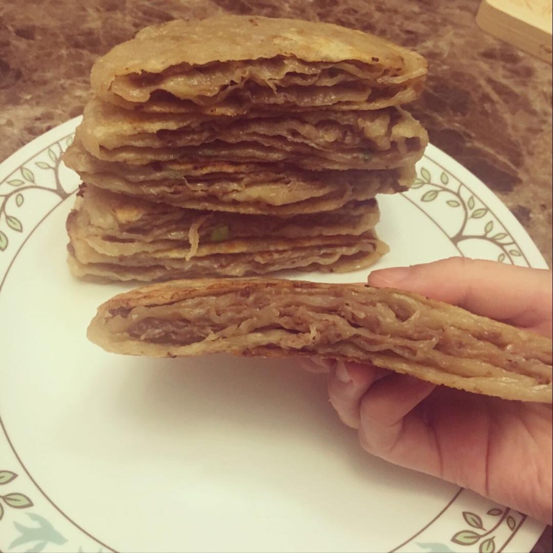 千层肉饼