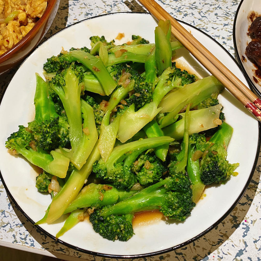 蚝油蒜蓉西兰花