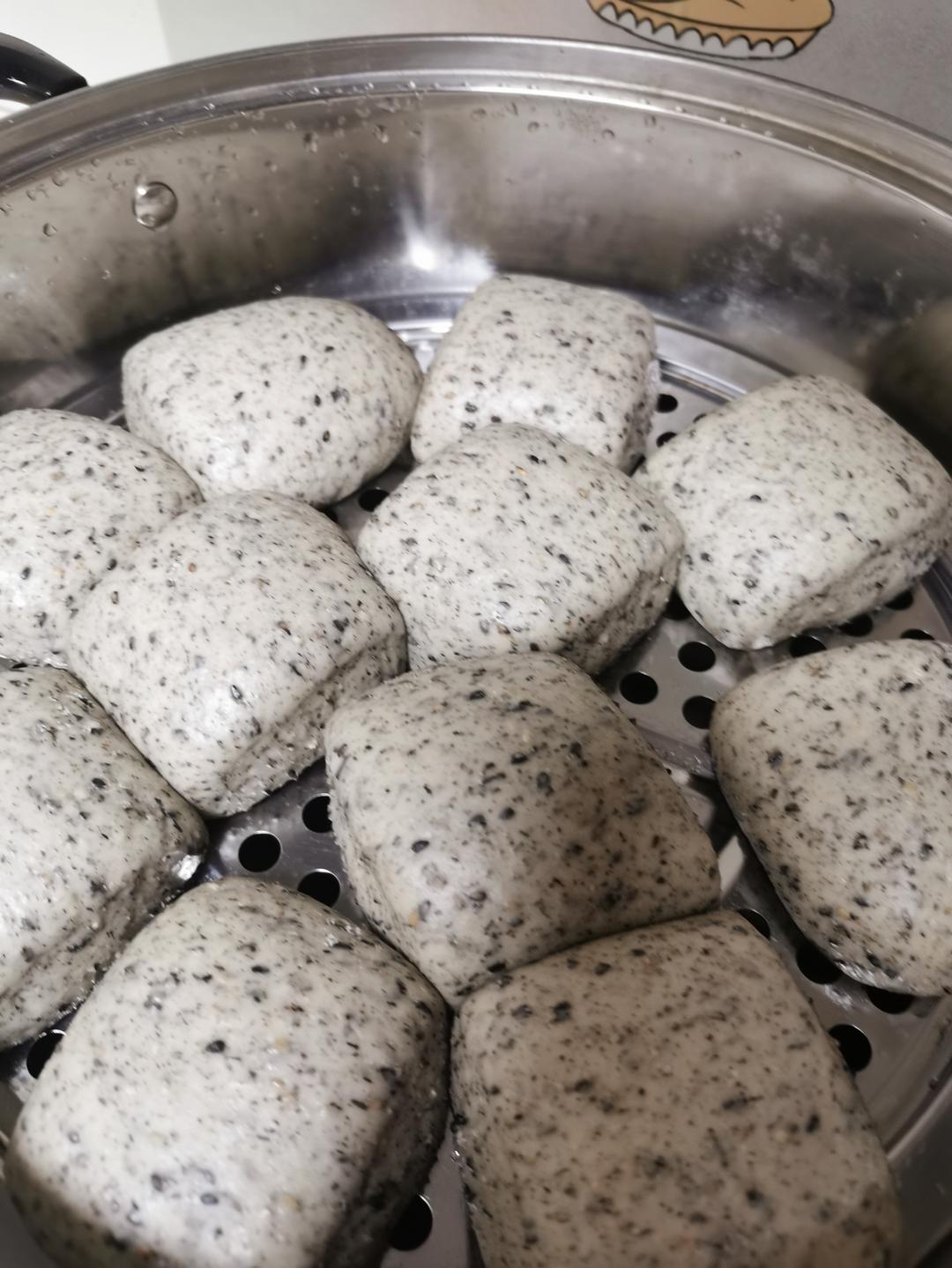 一发黑芝麻馒头，补钙佳选！