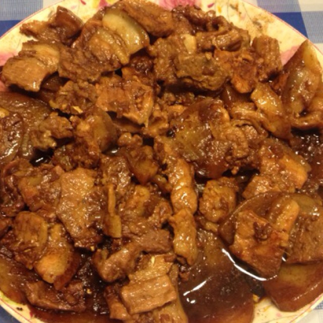 软焖土豆带皮肉