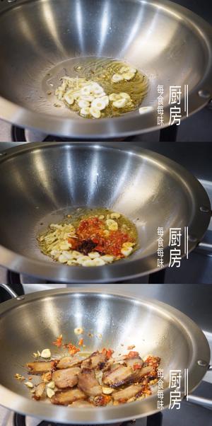 辣香辣香的干煸腊肉花菜/下饭非它莫属的做法 步骤3