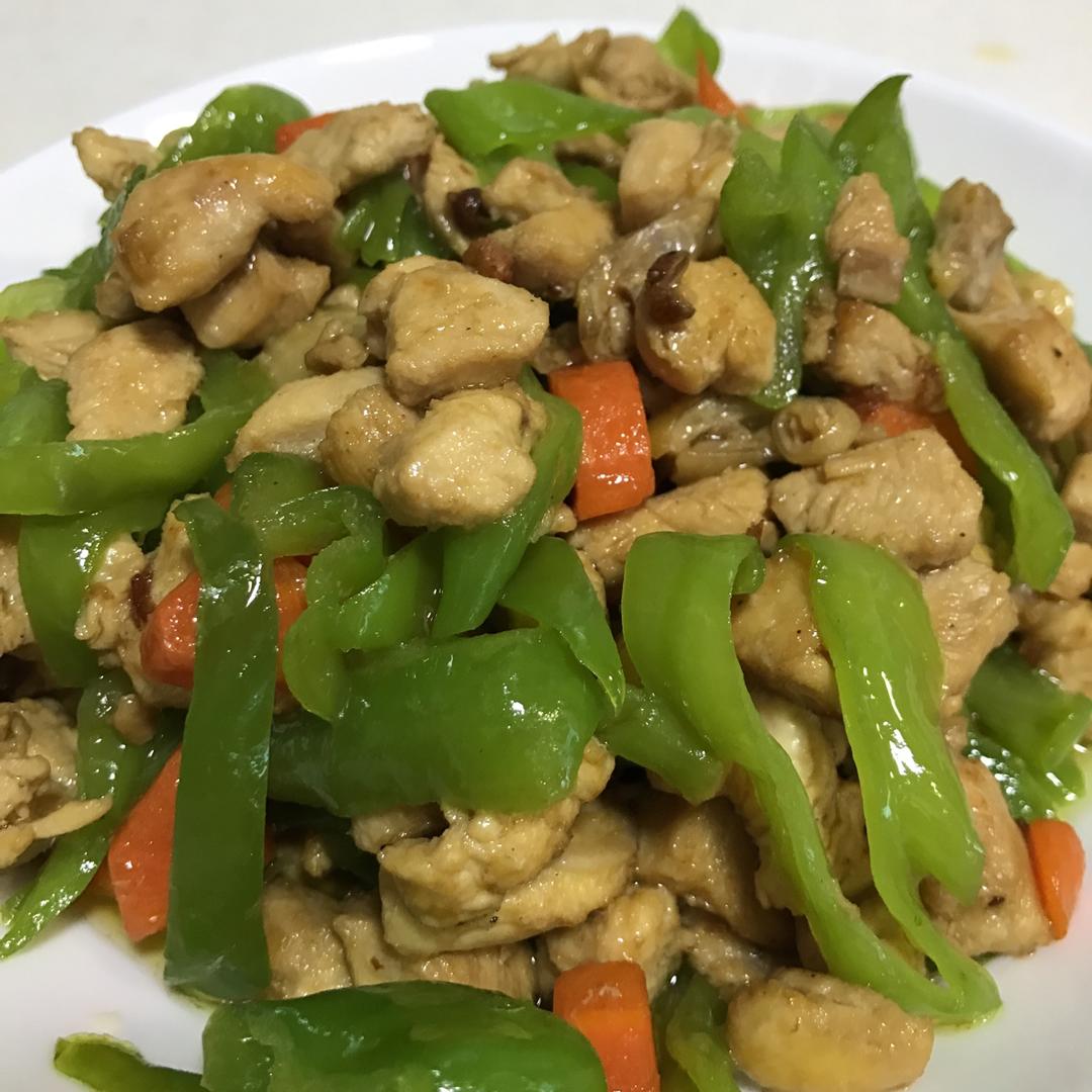 5分钟速食--青椒炒鸡脯
