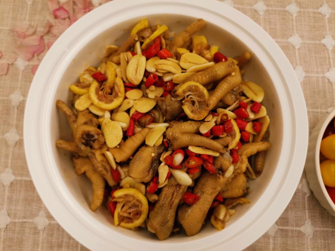 柠檬酸辣鸡爪