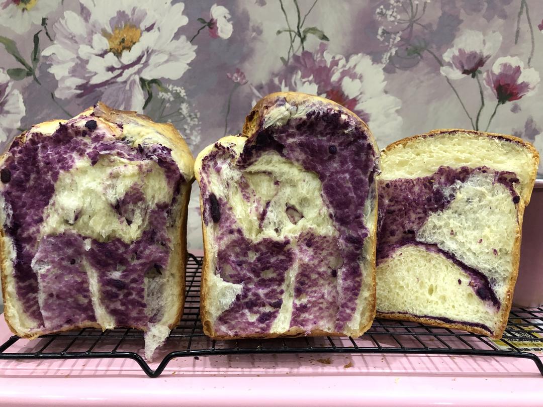 紫薯🍠手撕香软吐司🍞