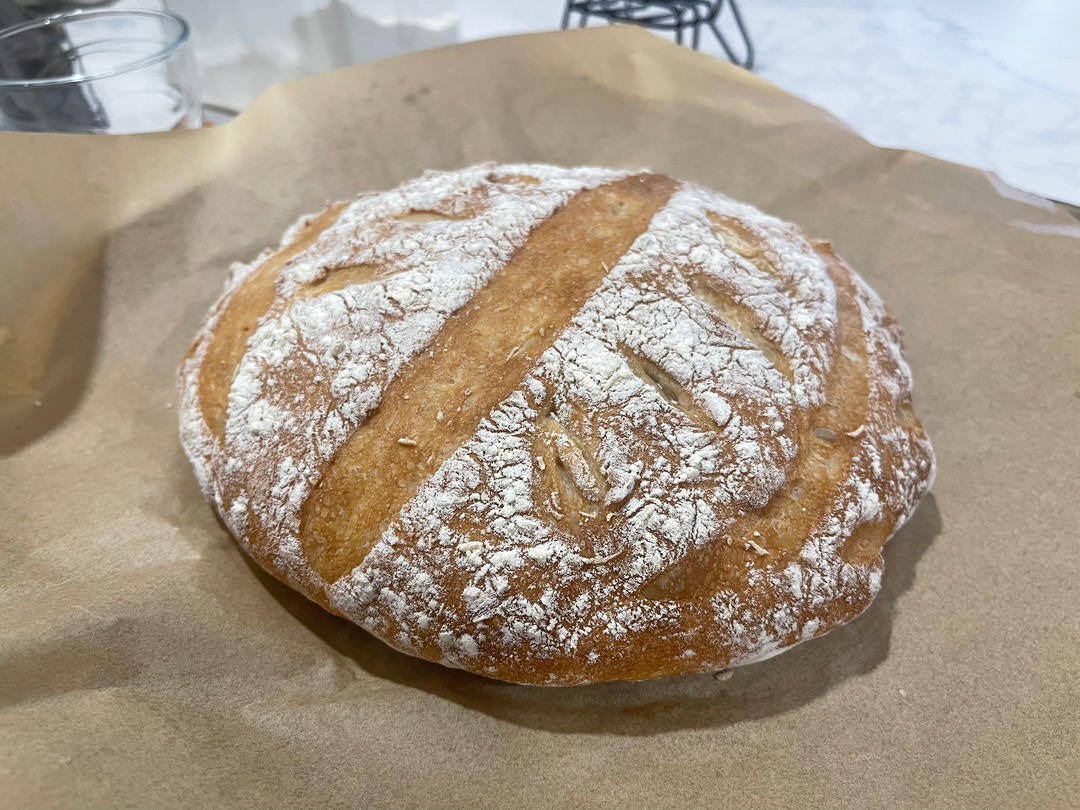 果然很简单！免揉欧包