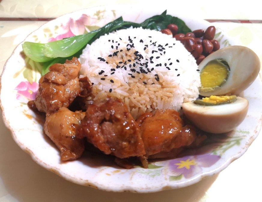 照烧鸡腿饭