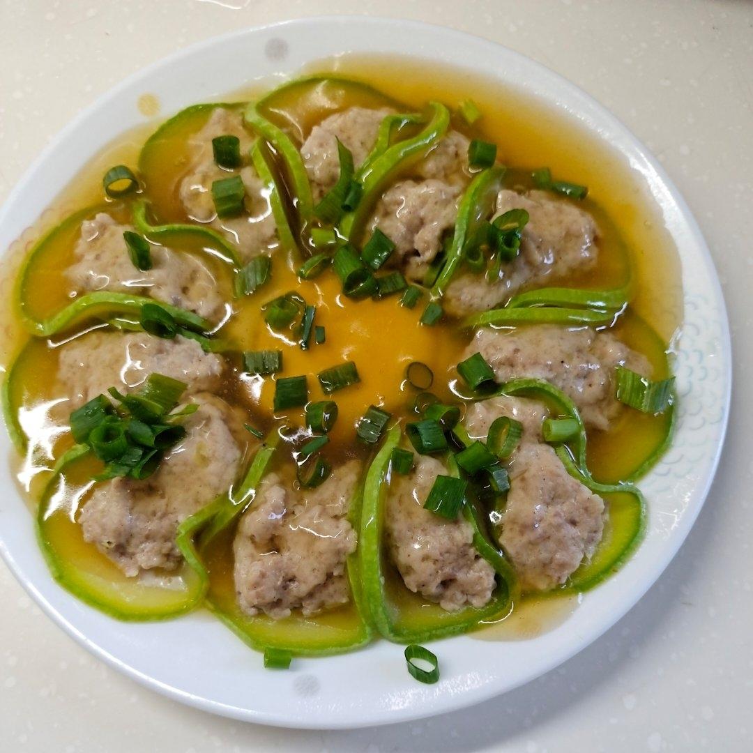 西葫芦酿肉