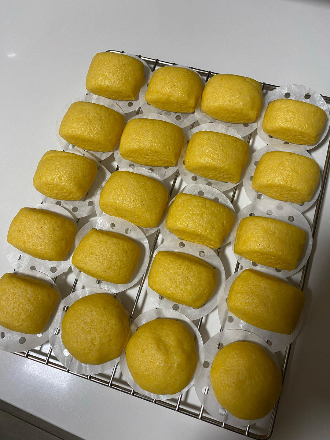 农家玉米面粗粮馒头🥠