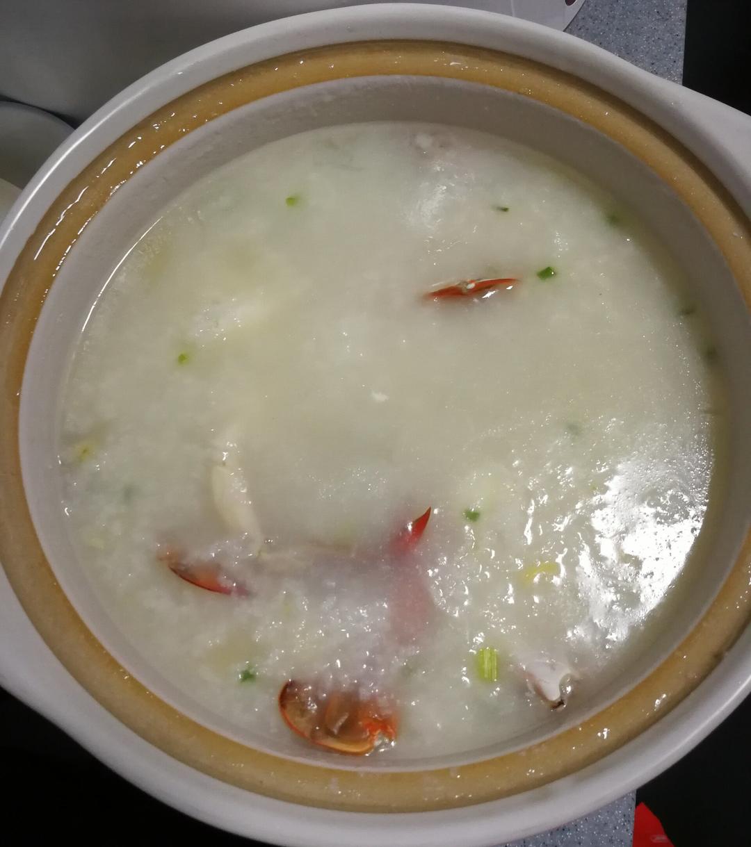 生滚花蟹粥