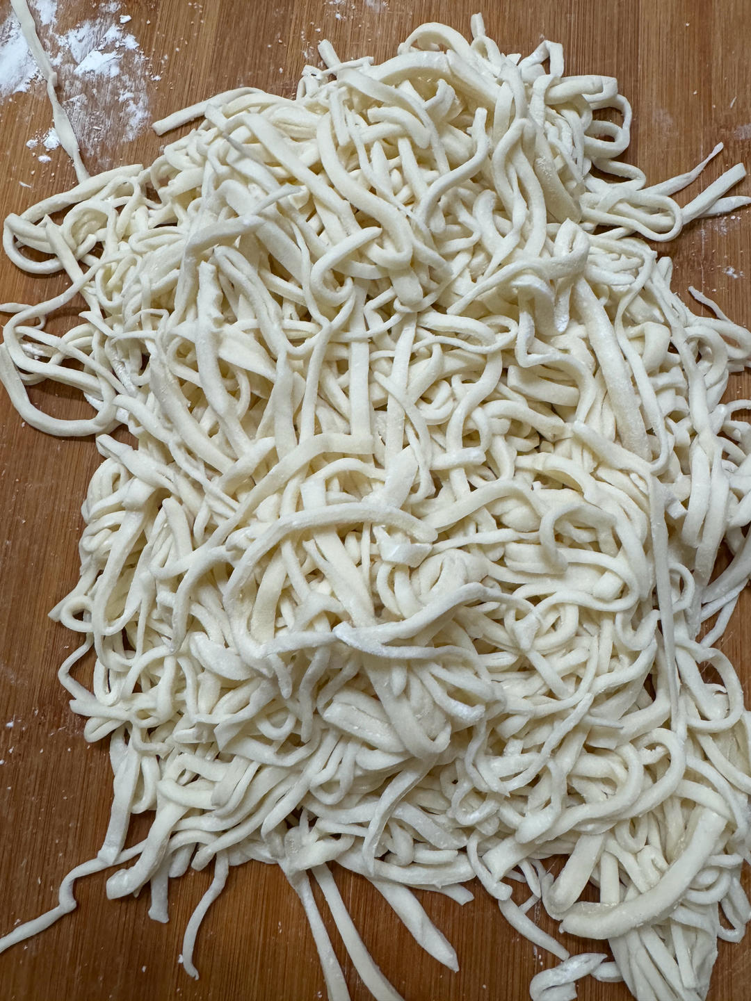 快手纯手工擀面条