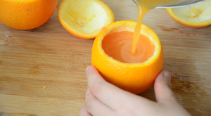 清新橙子果冻的做法 步骤7