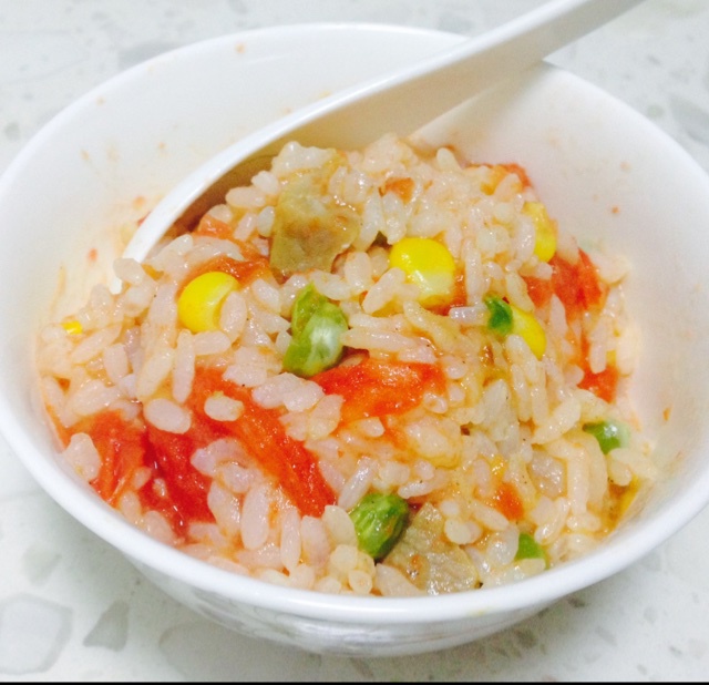 整个番茄饭
