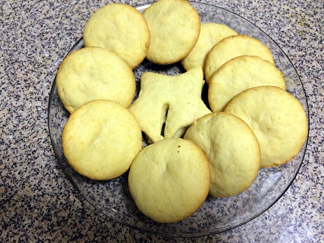 自发粉微波炉版小饼干