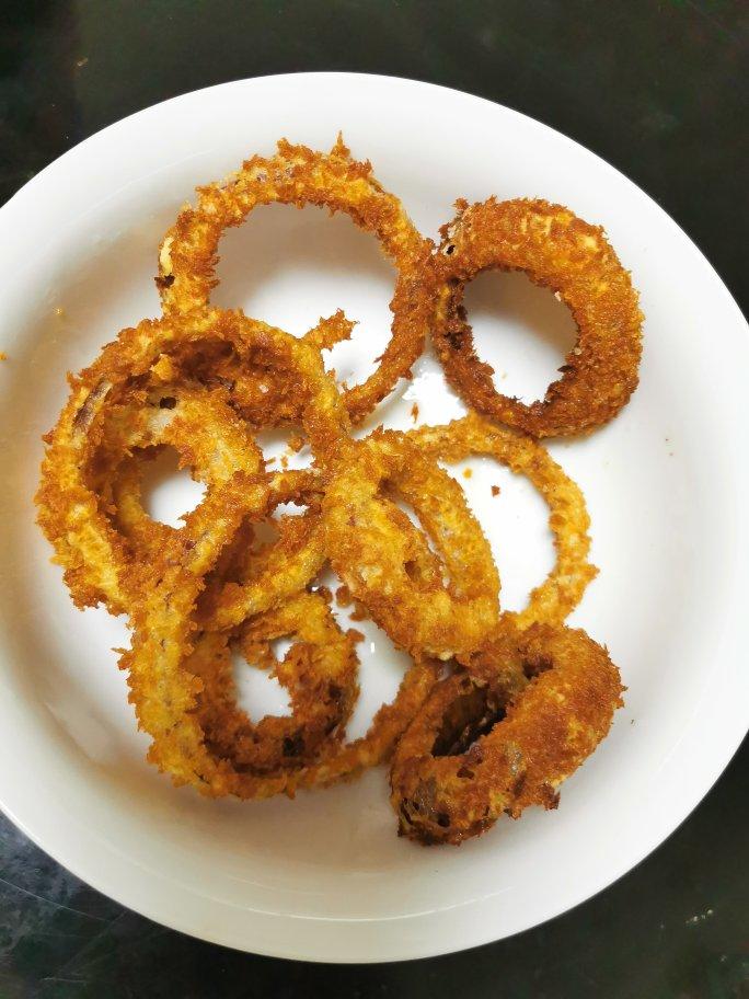 爱猪的驴驴呀做的炸洋葱圈