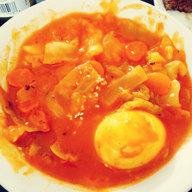 韩式辣炒年糕（or网红芝士套路之芝心年糕）