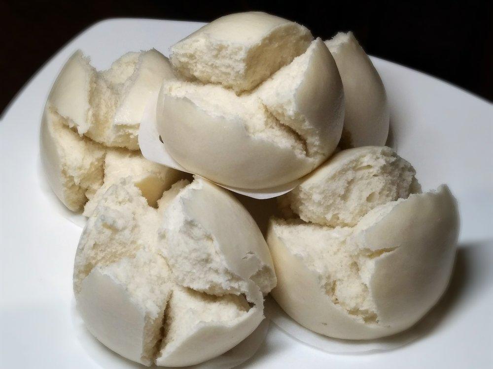 南园冬影做的酒酿开花馒头