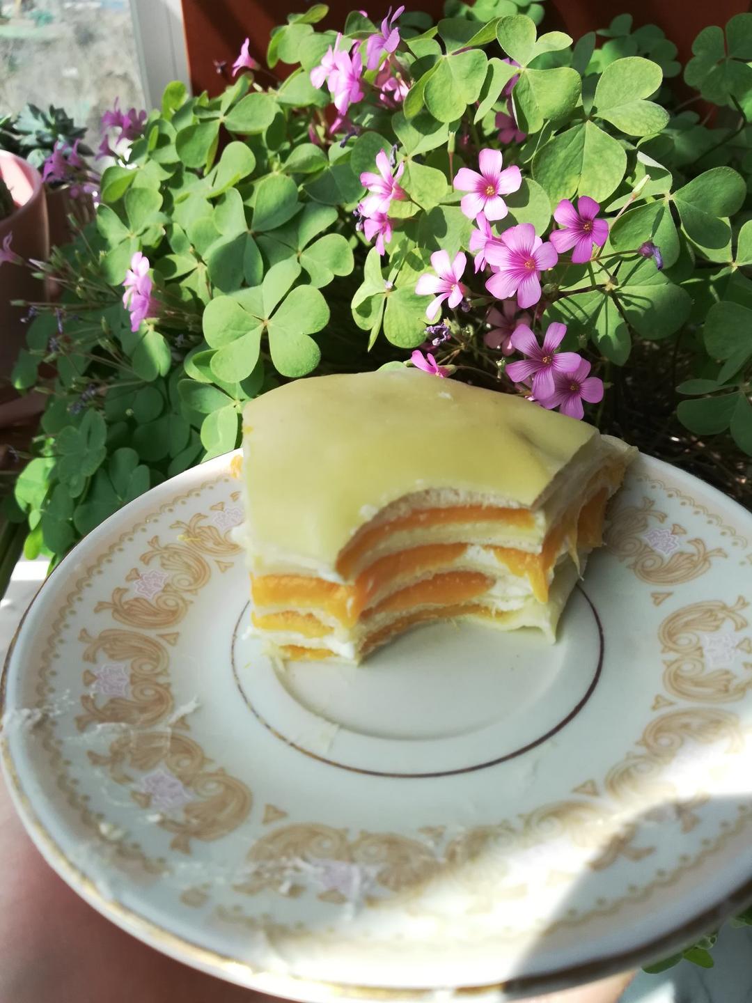 芒果千层蛋糕，100%成功告别煎皮无能