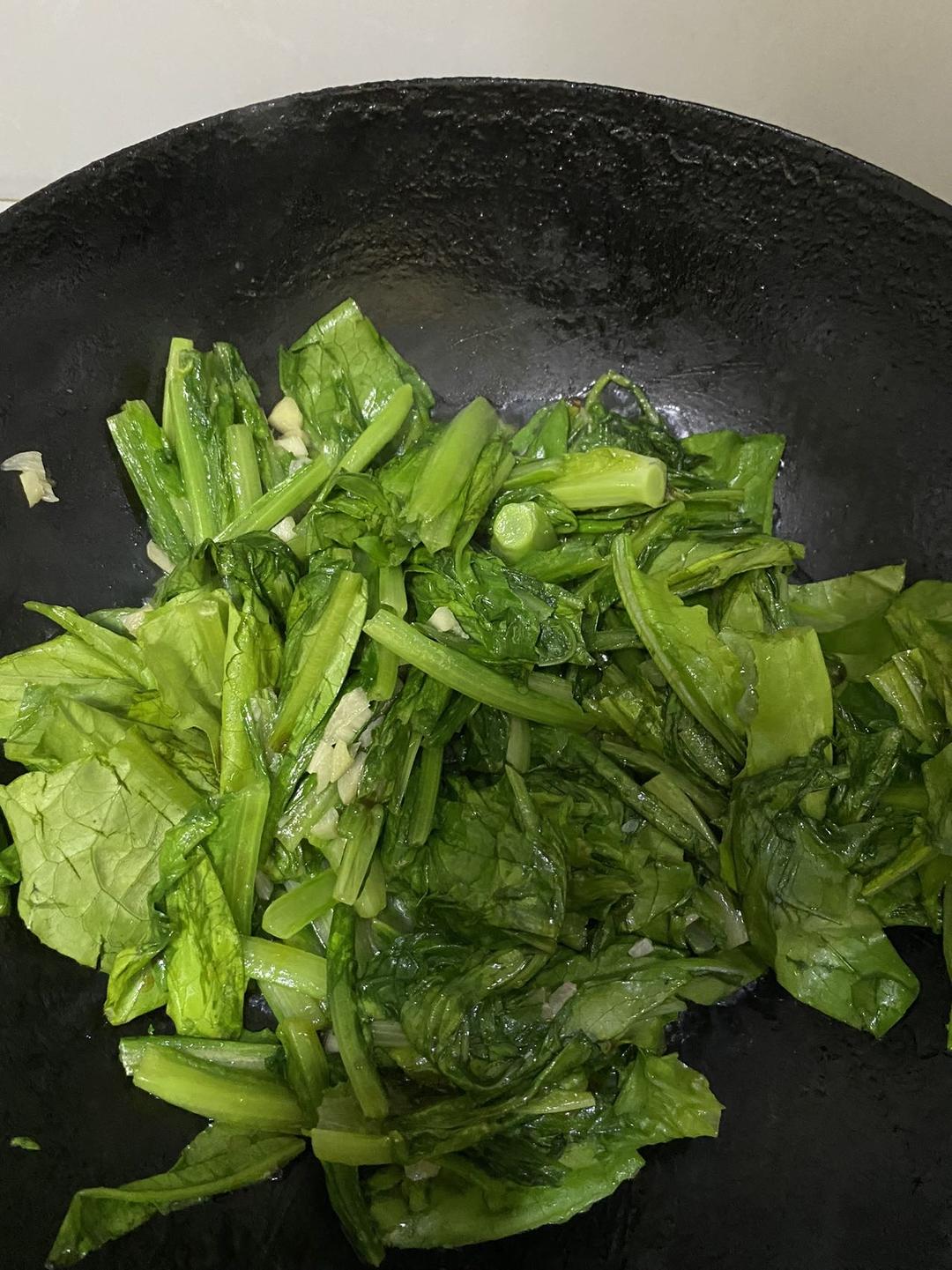蒜蓉油麦菜（蚝油）