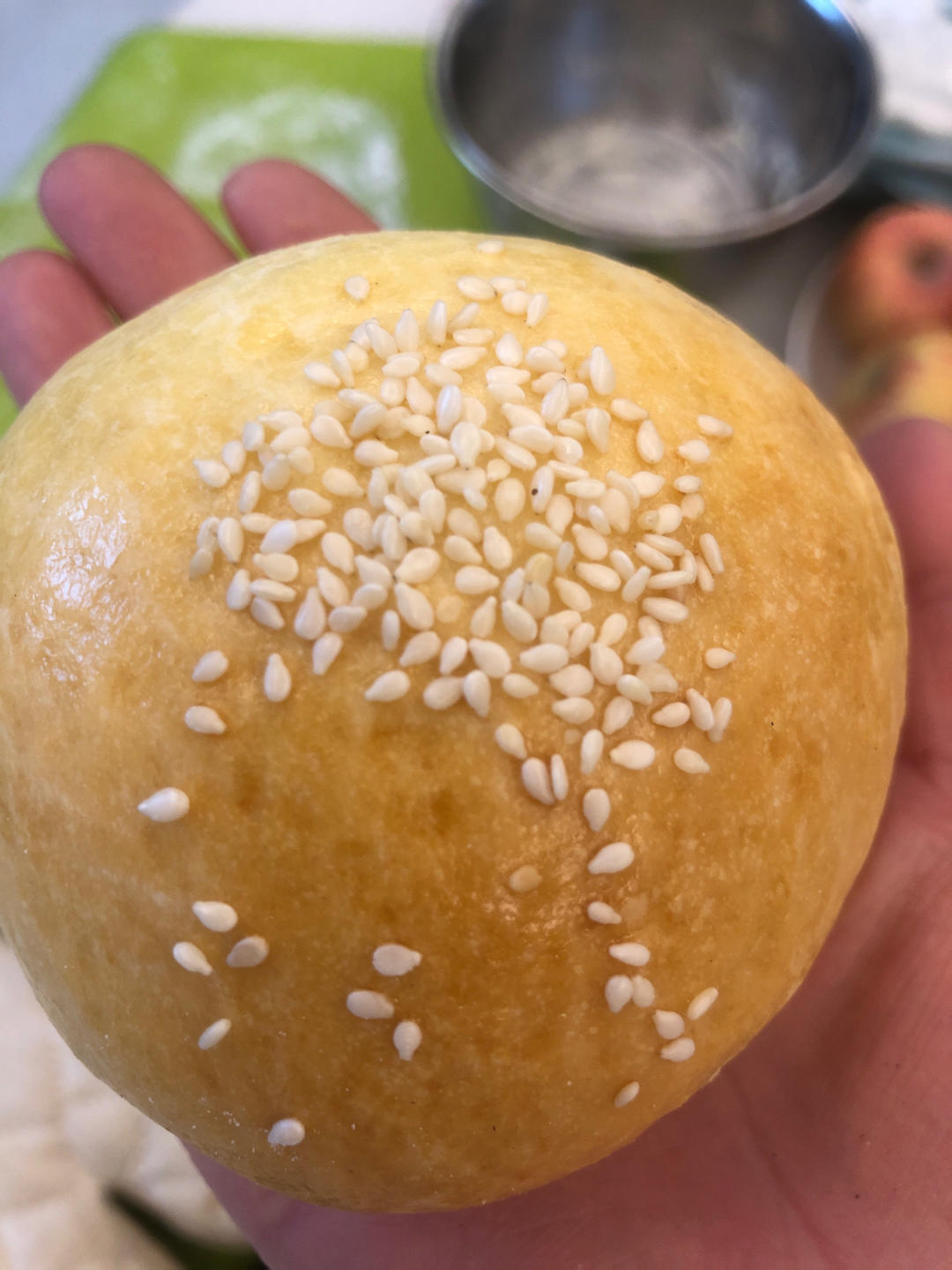 鲜奶油小餐包（一次发酵）