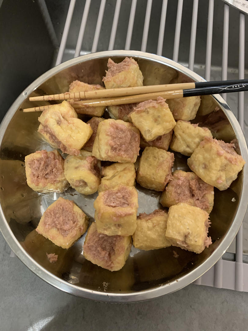 家乡味—油豆腐塞肉