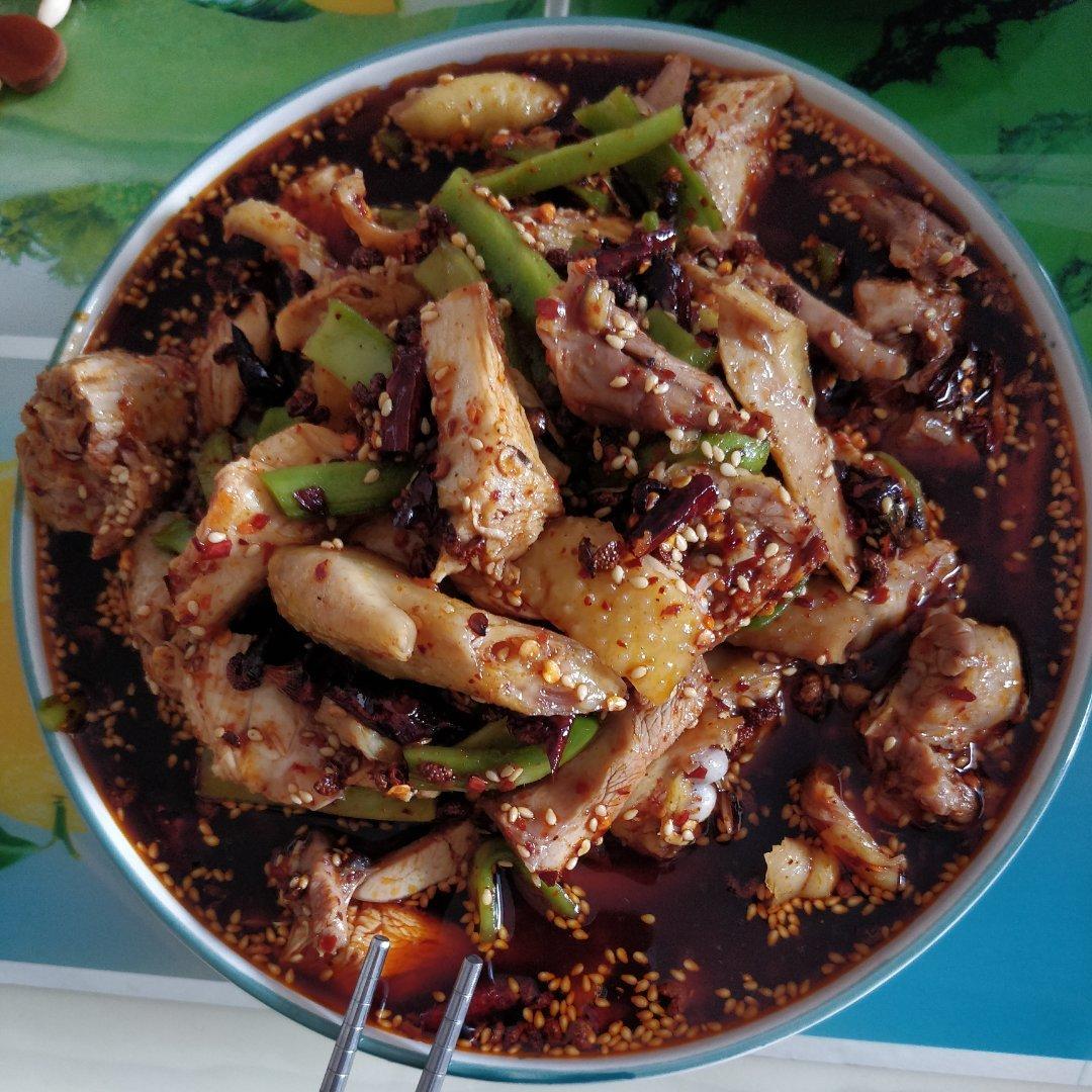 黄鸡肉（白宰鸡凉拌鸡）