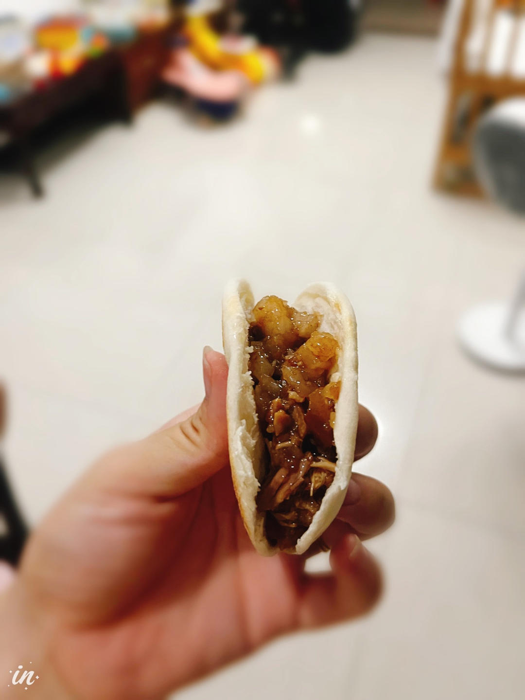 肉夹馍(白吉馍的制作)