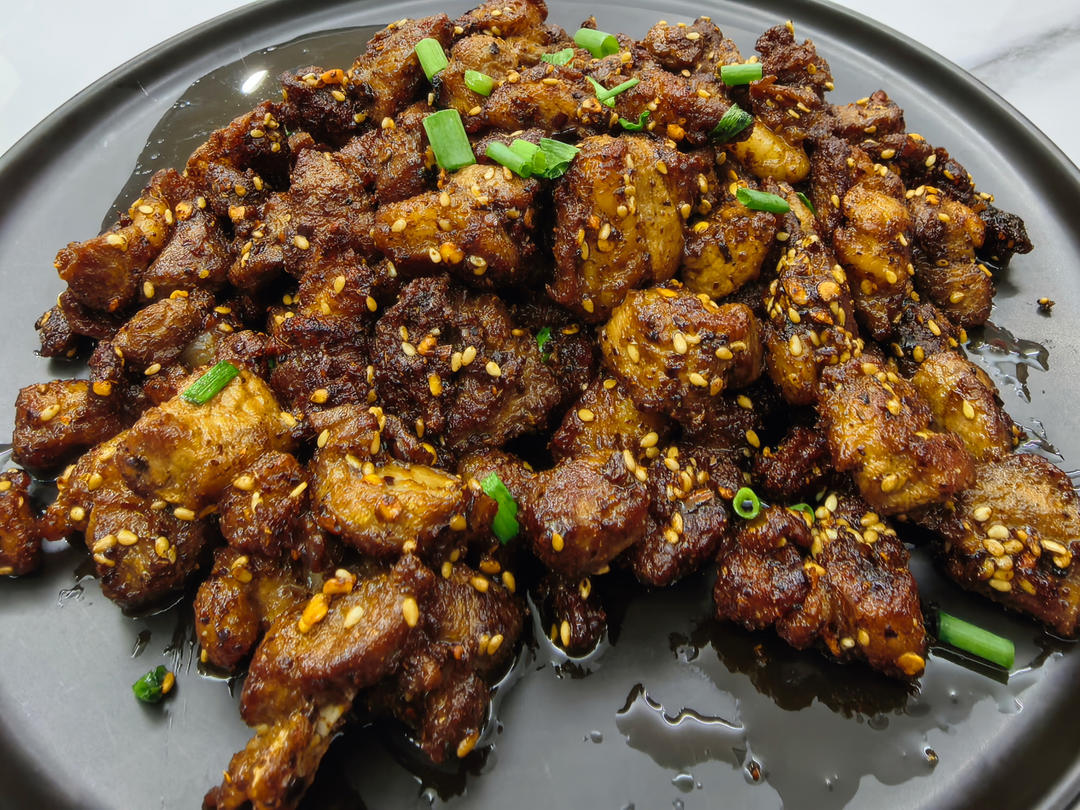 吃不到膻味的比烧烤更好吃的孜然羊肉🐏