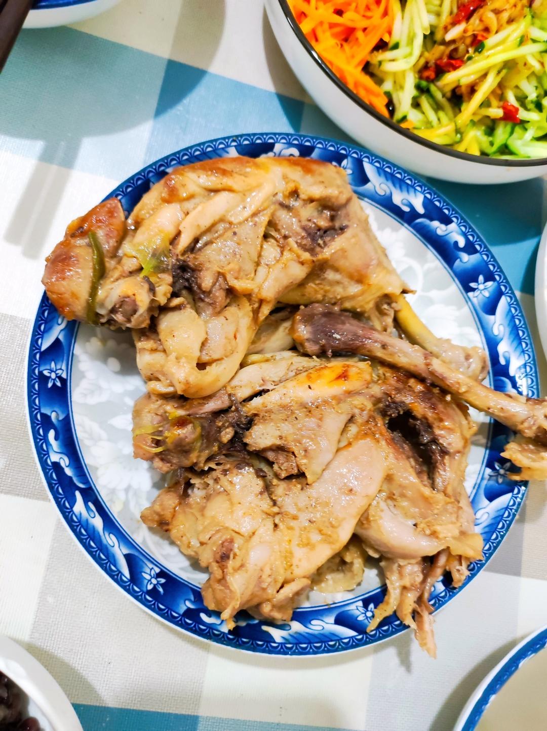 【电饭煲盐焗鸡】超简单好味