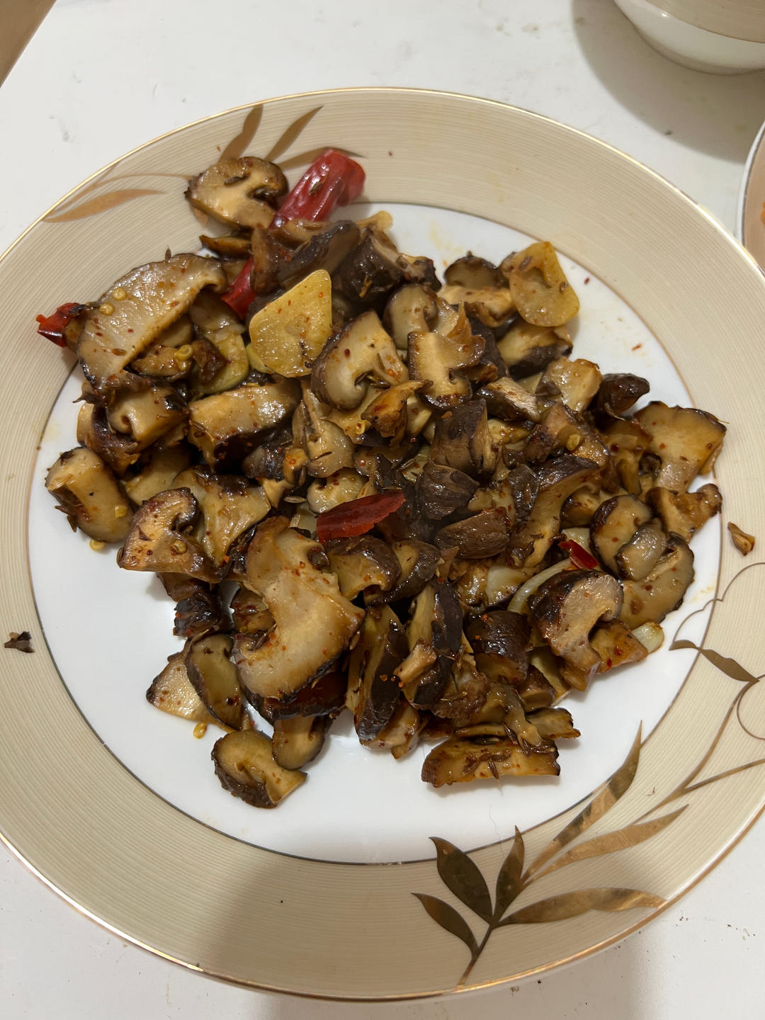 孜然炒蘑菇比肉还香