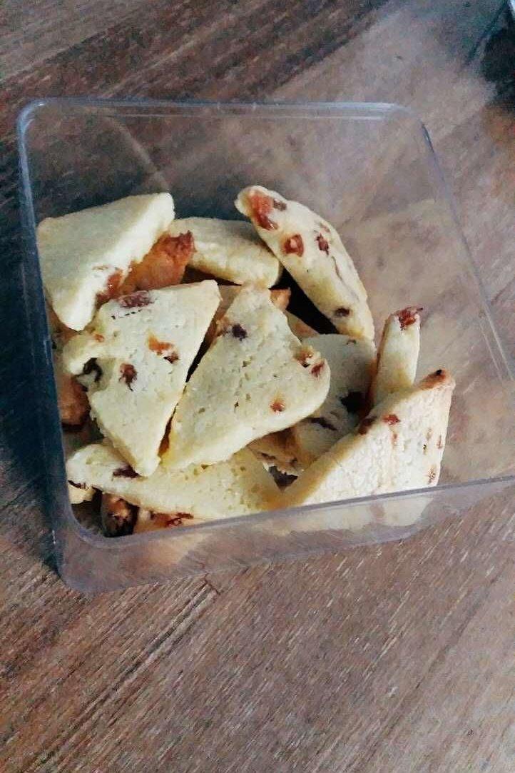 快手葡萄干饼干